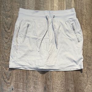 Athleta Soft Gray Athletic Skirt